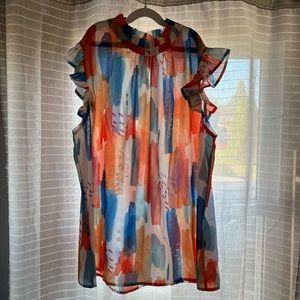 Sleeveless Dress Shirt